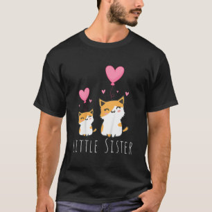 Kids Little Sister Cat   T-Shirt