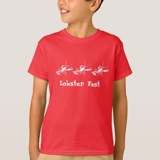 Kids Lobster Fest T-Shirt (Front)