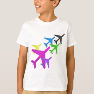 KIDS LOVE Aeroplane avion vol voyageurs GIFTS FUN T-Shirt