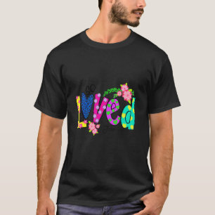 Kids Loved Floral Polka Dots Easter Day Christian  T-Shirt