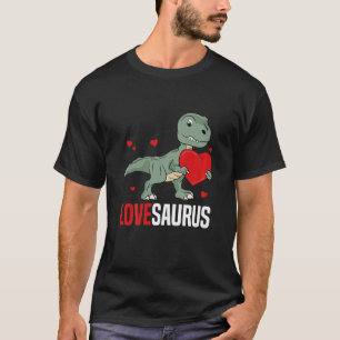 Kids Lovesaurus Heart Son Dinosaur Toddler Boy Val T-Shirt