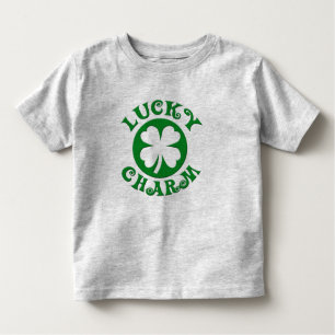 Kid's Lucky Charm T-Shirt, Irish, St. Patricks Day Toddler T-Shirt