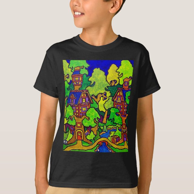 Kids Magic Treehouse T-Shirt (Front)