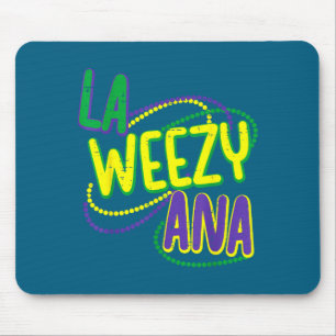 Kids Mardi Gras Louisiana La Weezy Mouse Pad