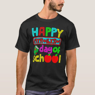 Kids Math Formula Happy 100 Days Of School 100th D T-Shirt