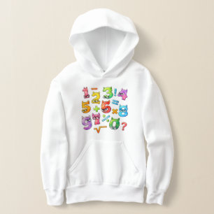 Kids Maths Numbers Hoodie   Number Day UK