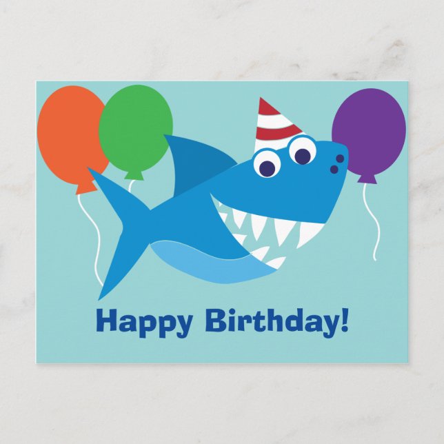 Kids Medical Dental Patient Birthday Greetings Postcard (Front)
