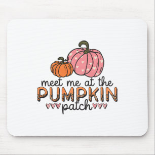 Kids Meet Me At The Pumpkin Patch Toddler Girls Fa Mouse Pad