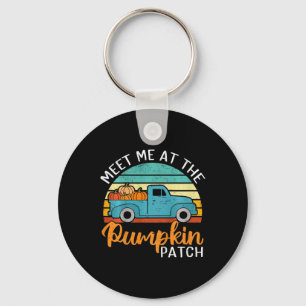 Kids Meet Me At The Pumpkin Patch Toddler Youth Th Key Ring