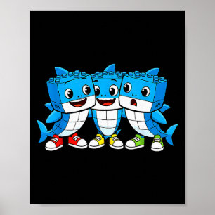 Kids Meme Funny Italian Brainrot Kids Boys Girl Me Poster