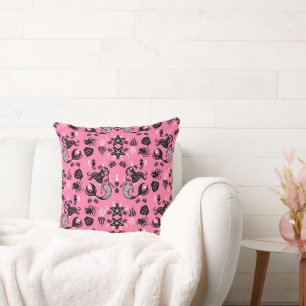 Kids Mermaid Pink Cushion