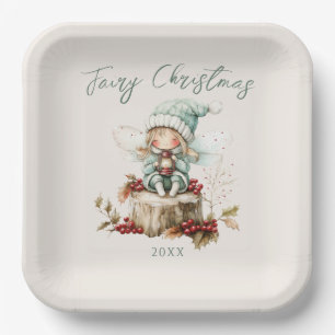 Kids Merry Christmas Paper Plate