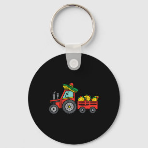 Kids Mexican Truck Tacos Boys Cinco De Mayo Fiesta Key Ring