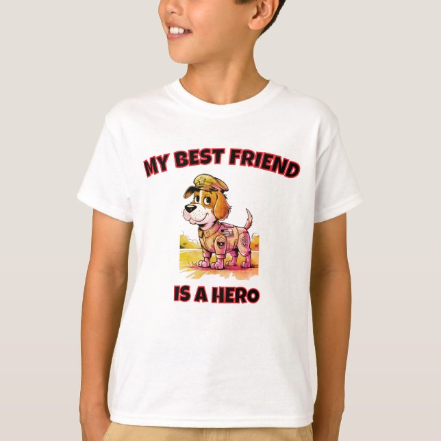 Kids' Military T-shirt (Front)