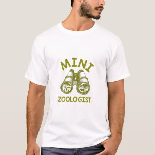 Kids Mini Zoologist Cute Future Zoologist Baby Zoo T-Shirt