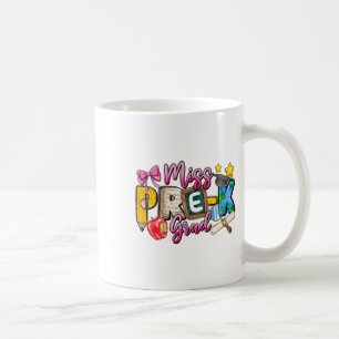 Kids Miss Pre-k Grad Graduation Girl Kid Last Day Coffee Mug