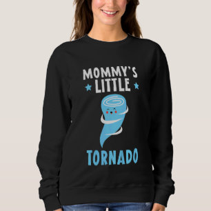 Kids Mummy's Little Tornado Future Meteorologist M Sweatshirt