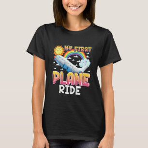 Kids My First Aeroplane Ride My First Aeroplane 1s T-Shirt