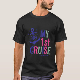 Kids My First Cruise Girls Boys Cruise Cruise Vac T-Shirt