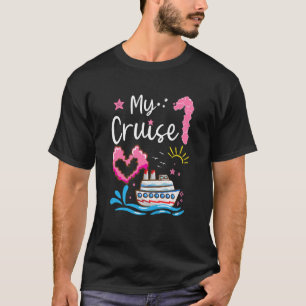 Kids My First Cruise Girls Boys Kids Vacation Cru T-Shirt