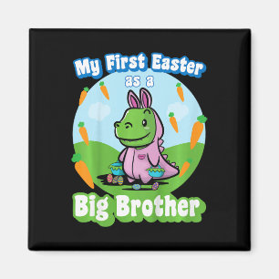 Kids My First Easter As A Big Brother Cute Easter Magnet