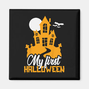 Kids My First Halloween Funny Scary Costume Magnet