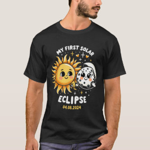 Kids My First Solar Eclipse Toddler Boys Girls 202 T-Shirt
