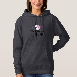 Kids My Grammy Loves Me Unicorn Grandchild T-Shirt Hoodie