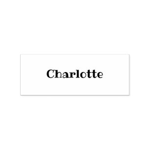 Kid's name, back to school, school supply, custom  rubber stamp