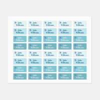 Kids' Name Clothing School Labels with Starfish