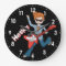 Kids name rockstar guitar boy name clock