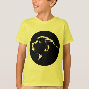 Kid's Newfoundland Dog T-Shirt Organic Dog Shirts