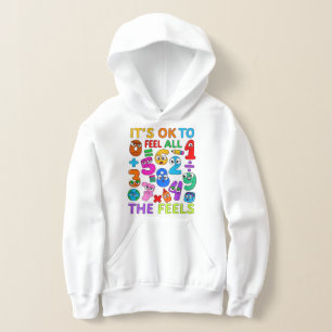 Kids Number Day Hoodie Maths and Feelings