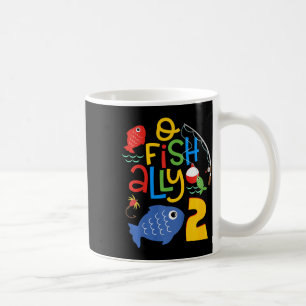 Kids O-fish-ally Two Birthday Decorations 2 Year O Coffee Mug