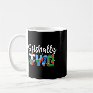 Kids O-fish-ally Two Birthday Decorations 2 Year O Coffee Mug