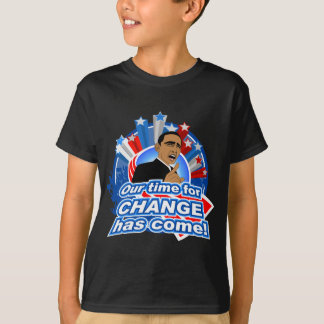 Kids Obama "time for CHANGE" shirt