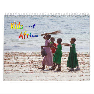KIDS OF AFRICA Wall Calendar