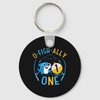 Kids Ofishally One 1st Birthday Fishing Theme O-fi