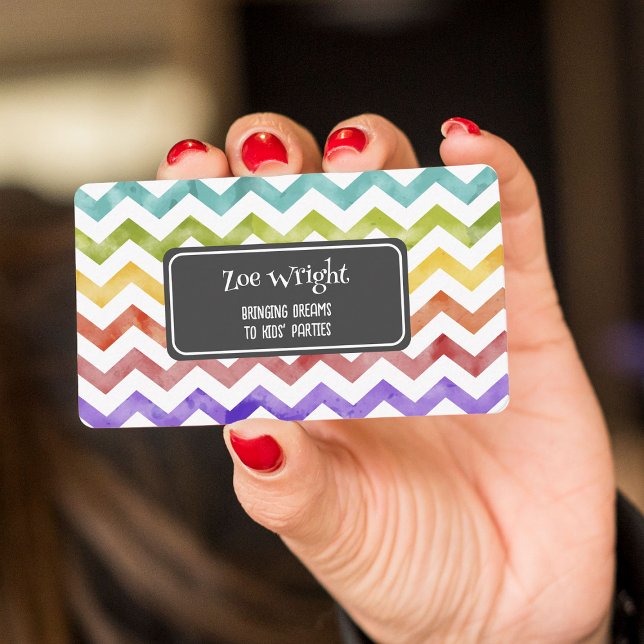 Kids Party Planner Business Card (Kids Party Planner Business Cards)