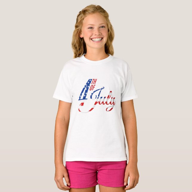 Kids Patriotic T-shirt (Front Full)