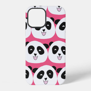 Kids pattern Panda bear seamless vintage repeat. C iPhone 12 Case