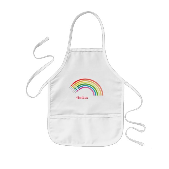 Kids personalised apron (Front)