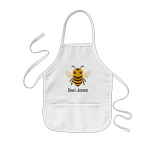 Kids personalised apron