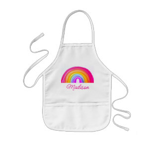 Kids personalised apron