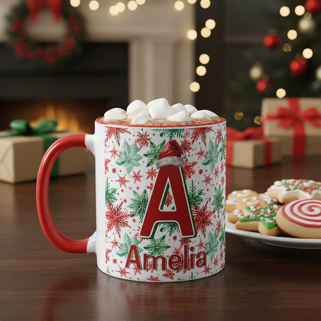 Kids personalised Christmas  Mug (Creator Uploaded)
