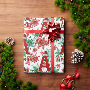 Kids personalised Christmas  Wrapping Paper