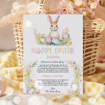 Kids Personalised Letter From The Easter Bunny  Invitation<br><div class="desc">Enchanting Easter Collection 

Browse our carefully curated matching items designed to complement each other seamlessly. 
Create a cohesive look with coordinating decor,  tableware,  and accessories.</div>