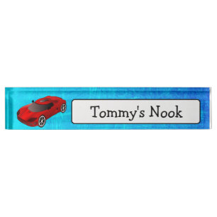 Kid's Personalised Name and Photo Name Plate