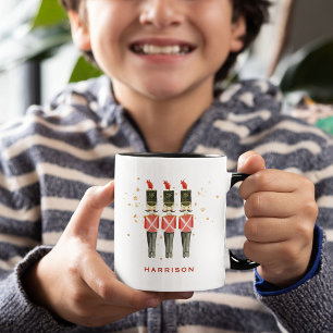 Kids Personalised Nutcracker Christmas Mug