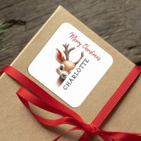 Kids Personalised Reindeer Christmas